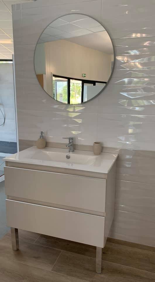 meuble et mirroir