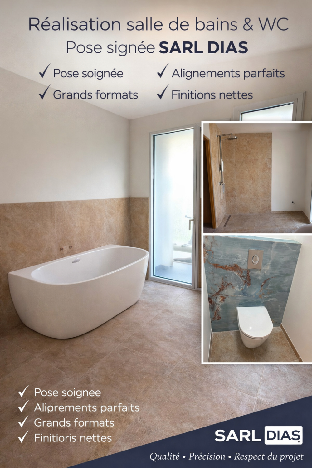 Installation de salle de bains raffinée (1)